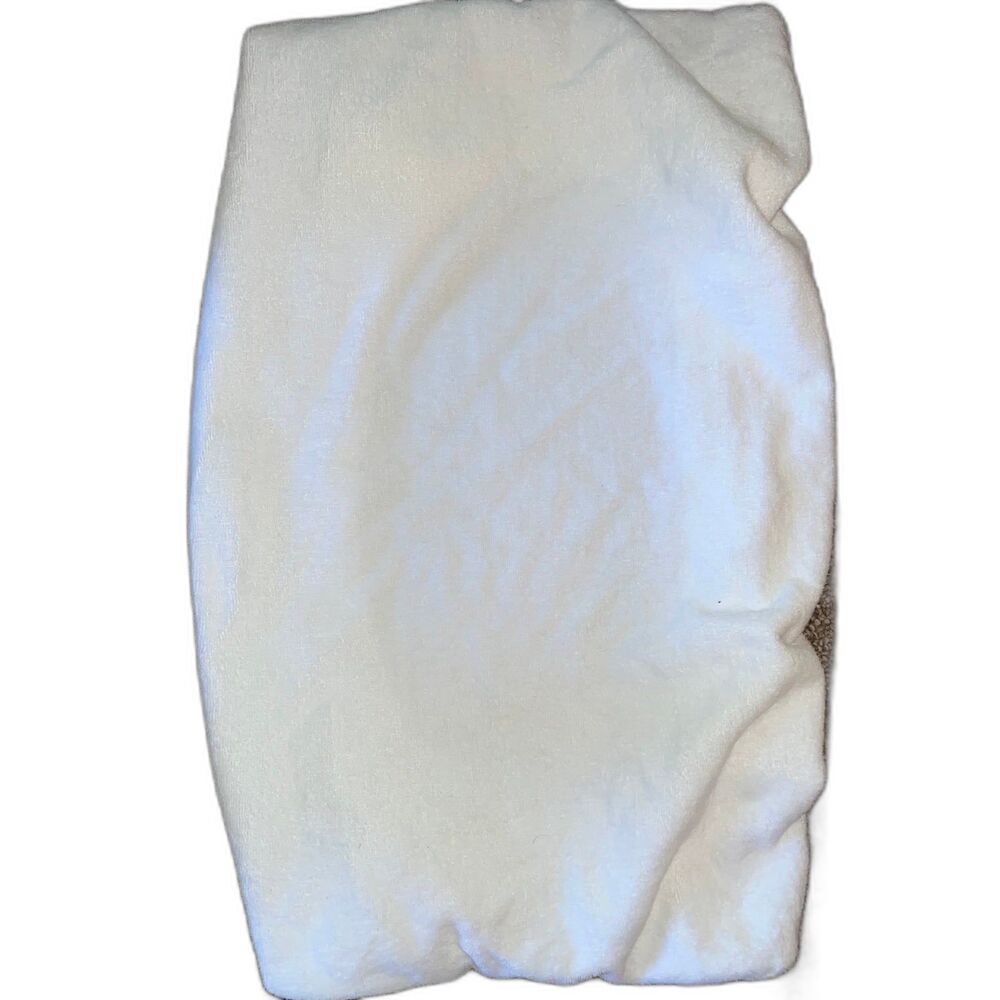 Pottery Barn Kids White Terry Cloth Changing Pad Cover